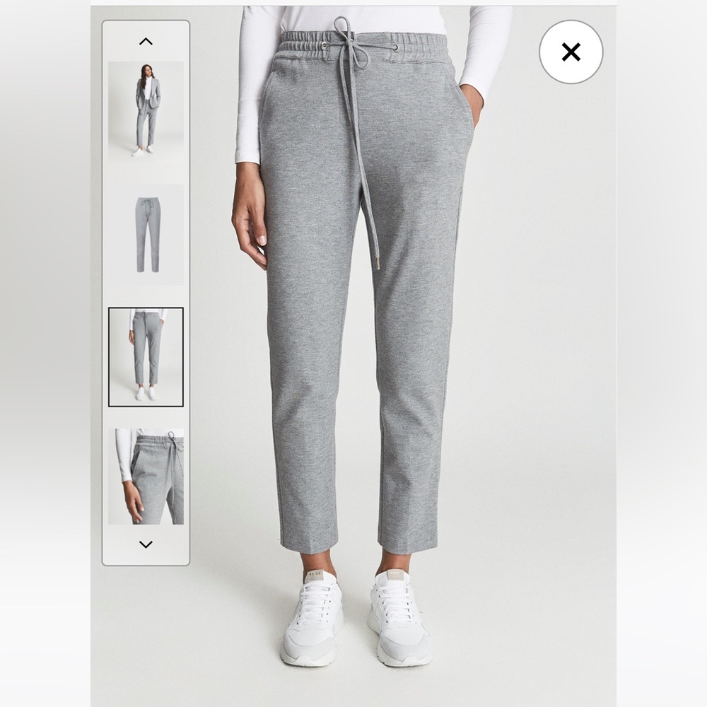 Reiss NEAVE SLIM FIT JERSEY STRETCH TROUSERS - Size US 8
